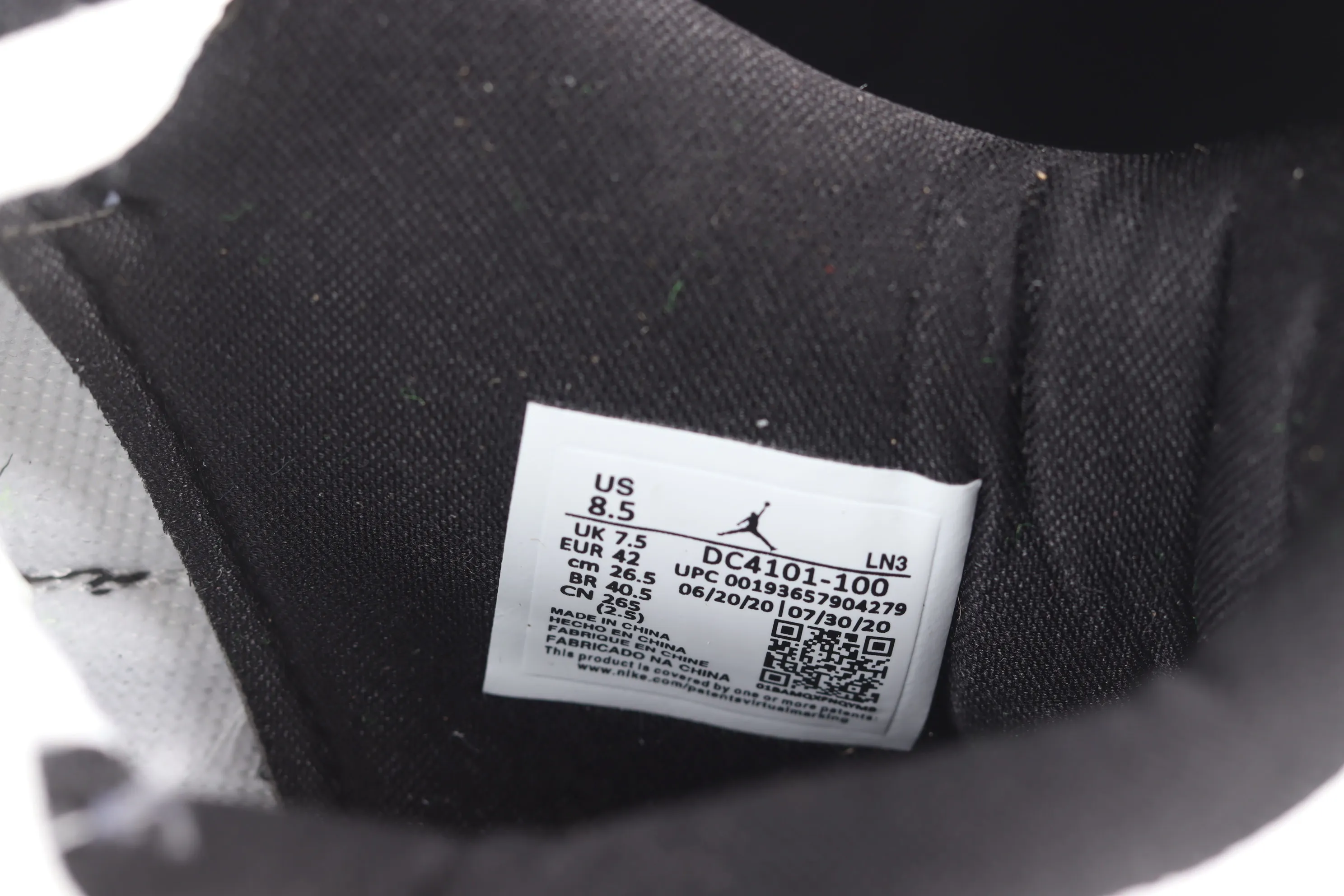 All categories Air Jordan Jordan series basketball shoes Air Jordan 4 Air Jordan 4 Retro GS "Light Smoke Grey" AJ4 Joe 4 Patent Leather Manuscript DC4101-100